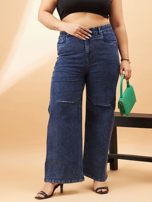 SASSAFRAS Curve Regular Women Blue Jeans
