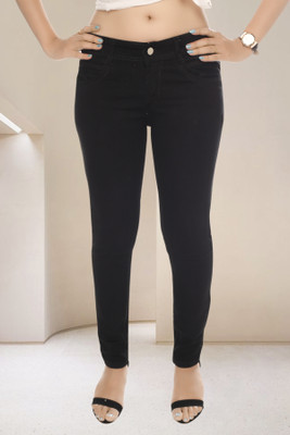 METRONAUT Tapered Fit Women Black Jeans