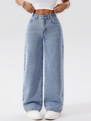 lovely london Relaxed Fit Women Light Blue Jeans