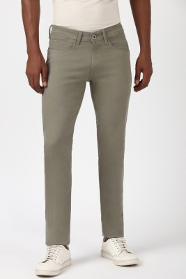 PETER ENGLAND Slim Men Green Jeans