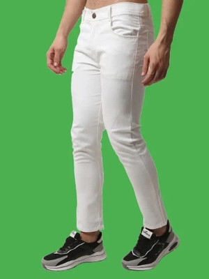 PE GENZ TRENDS Boyfriend Men White Jeans