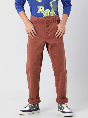 INDIAN TERRAIN Regular Boys Red Jeans
