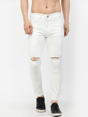 FEVER Slim Men White Jeans