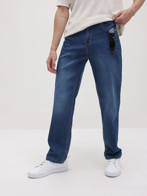Roadster Straight Fit Men Blue Jeans