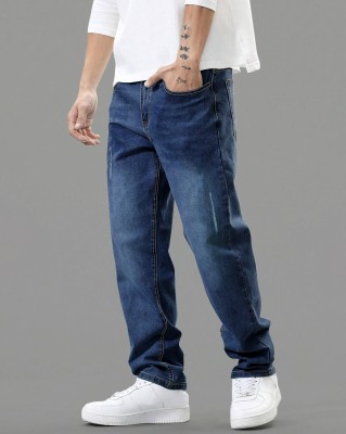 EyeBogler Relaxed Fit Men Blue Jeans