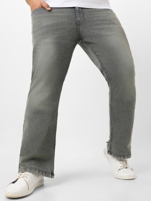 Urbano Plus Boot-Leg Men Dark Grey Jeans