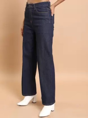 linaria Regular Women Dark Blue Jeans