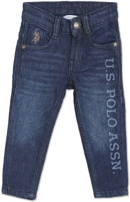 U.S. POLO ASSN. Slim Baby Boys Blue Jeans