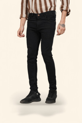 Lzard Slim Men Black Jeans