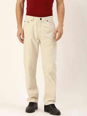 Bene Kleed Relaxed Fit Men Beige Jeans