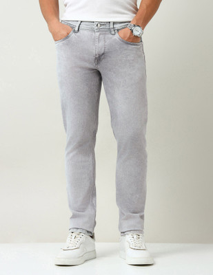 AD by Arvind Slim Men Grey Jeans
