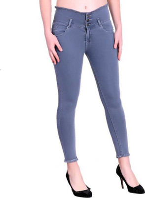 Plus91 Skinny Women Black Jeans