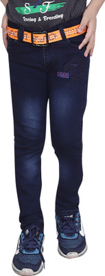 Kavita Fasion Regular Boys Dark Blue Jeans