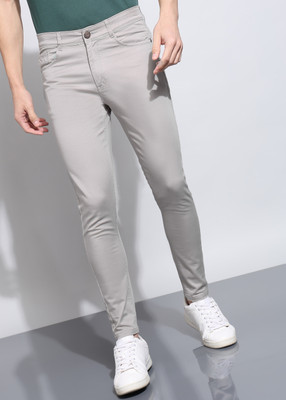A Flash Slim Men Grey Jeans