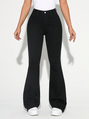 WW DENIM Regular Women Black Jeans