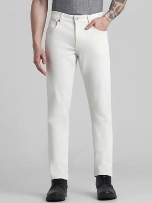 FADETREND Regular Men White Jeans