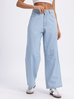 Glitchez Women Light Blue Jeans