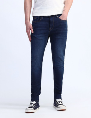 FLYING MACHINE Tapered Fit Men Blue Jeans