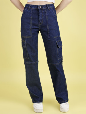 STEPLE DENIMS Loose Fit Women Blue Jeans