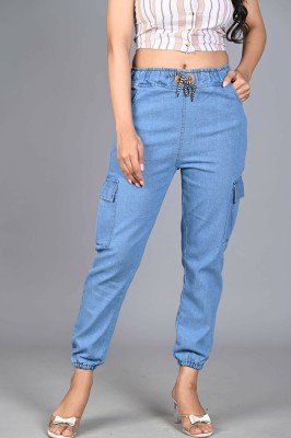 Denton Jogger Fit Women Light Blue Jeans