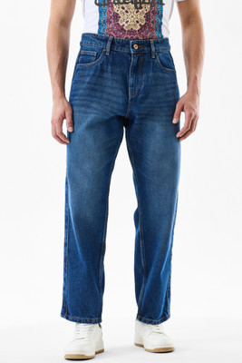 Snitch Relaxed Fit Men Blue Jeans