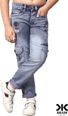 KILLER Straight Fit Boys Light Blue Jeans