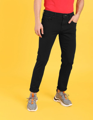 FLYING MACHINE Regular Men Black Jeans