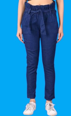 Sadiqk Tapered Fit Women Blue Jeans