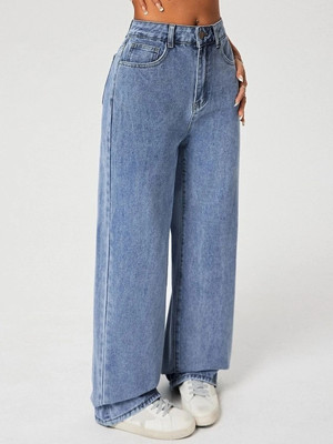 LTA Straight Fit Women Light Blue Jeans