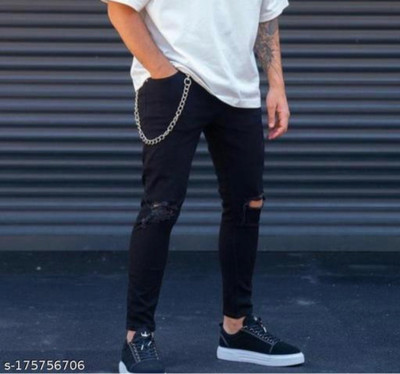 Gammer Jogger Fit Men Black Jeans