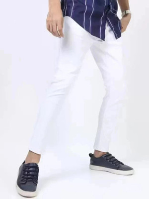 CABRRR Slim Men White Jeans