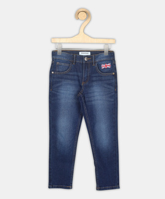 PROVOGUE Slim Boys Dark Blue Jeans