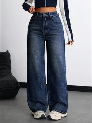 Nifty Relaxed Fit Women Blue Jeans