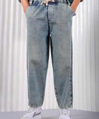 The Indian Garage Co. Loose Fit Men Blue Jeans