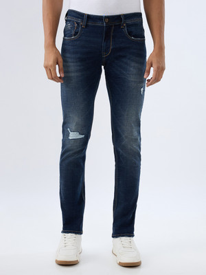 Spykar Slim Men Blue Jeans