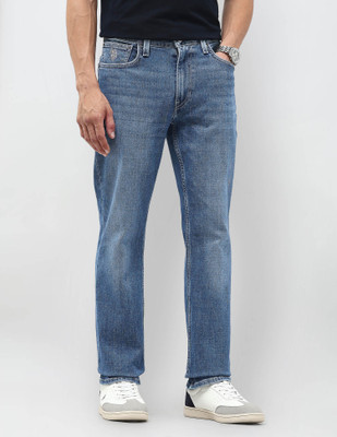 U.S. Polo Assn. Denim Co. Straight Fit Men Blue Jeans