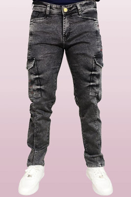GEX Slim Men Grey Jeans