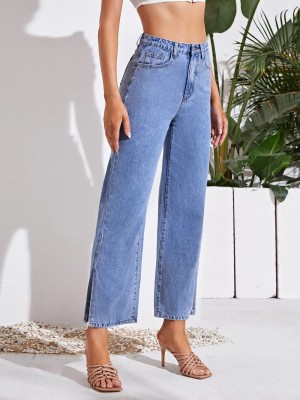 AADVI FASHION Loose Fit Women Blue Jeans