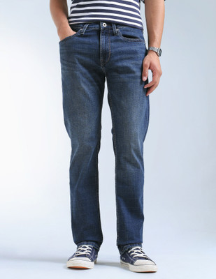 FLYING MACHINE Straight Fit Men Blue Jeans