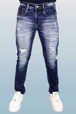 GEX Slim Men Dark Blue Jeans