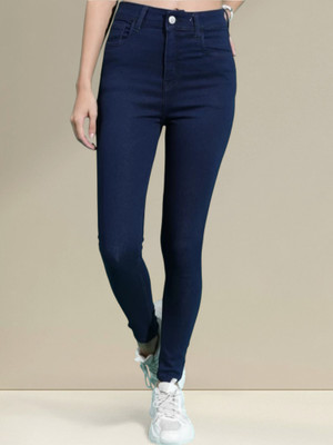 ICONIC ME Skinny Women Dark Blue Jeans