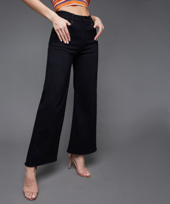Miss Chase Relaxed Fit Women Black Jeans