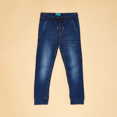 YU by Pantaloons Slim Boys Dark Blue Jeans