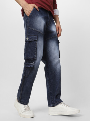 Urbano Fashion Loose Fit Men Dark Blue Jeans