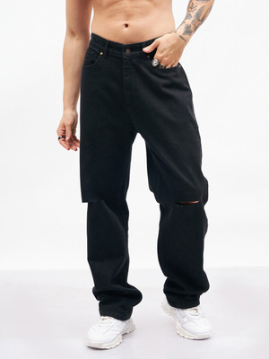 MASCLN SASSAFRAS Regular Men Black Jeans