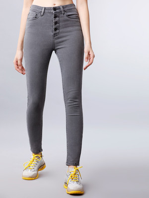 Tokyo Talkies Skinny Women Grey Jeans