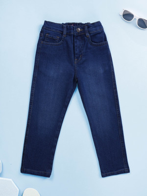 KiddoPanti Regular Boys Blue Jeans