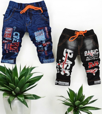 EASTWARDS Relaxed Fit Baby Boys Multicolor Jeans(Pack of 2)