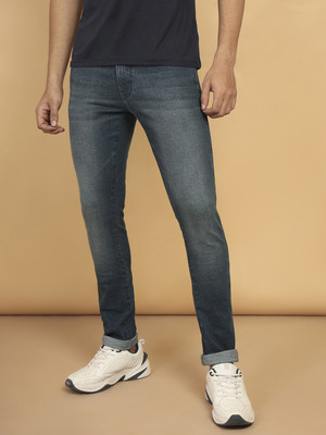 Wrangler Skinny Men Blue Jeans