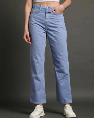Drewin Boyfriend Women Light Blue Jeans
